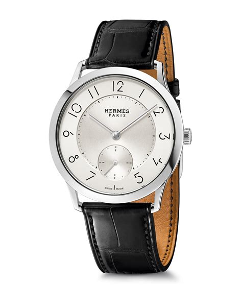 hermes watches slim|hermes unisex watch.